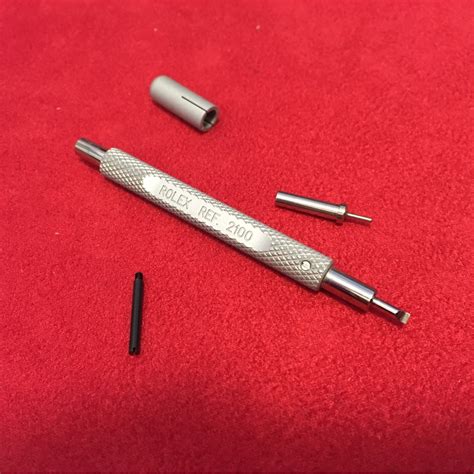 rolex screwdriver set|rolex 2100 screwdriver.